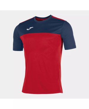 Футболка JOMA - WINNER RED-NAVY BLUE