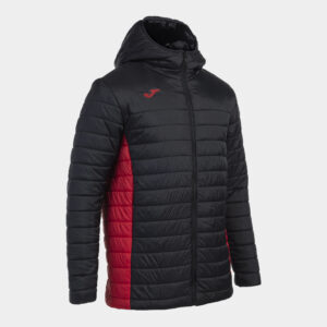 Куртка JOMA - URBAN ANORAK BLACK RED — изображение 2
