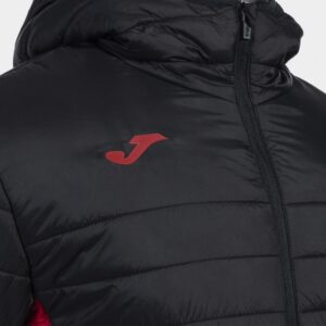 Куртка JOMA - URBAN ANORAK BLACK RED — изображение 4