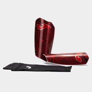 Щитки JOMA - SPARTAN SHIN GUARDS RED BLACK — изображение 3