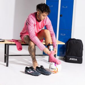 Щитки JOMA - DEFENSE SHIN GUARDS FLUOR CORAL BLUE — изображение 2
