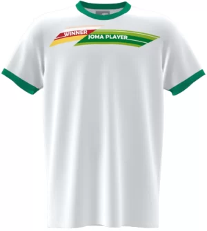 Футболка JOMA - MERON WHITE GREEN