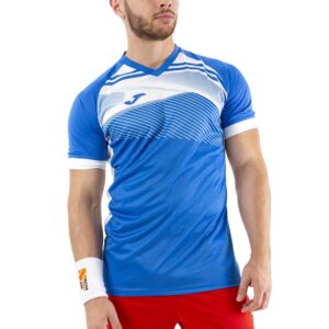 Футболка JOMA - SUPERNOVA II T-SHIRT ROYAL-WHITE — изображение 4